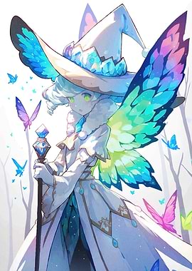 Crystal Witch Butterfly Wings
