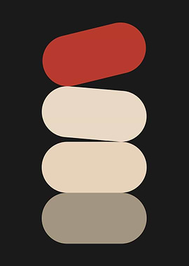 Minimalist Stacked Stones Art