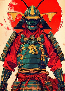 Samurai Warrior Armor Sun