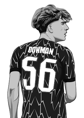 Max Dowman Black and White Version