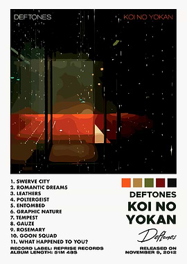 Deftones - Koi No Yokan Album Art
