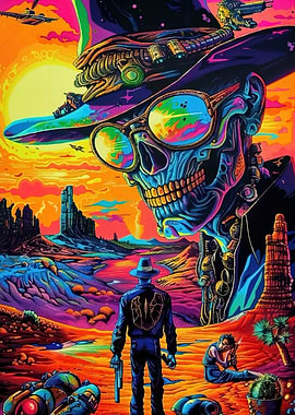 Psychedelic Sci-Fi Western