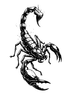 Scorpion Illustration