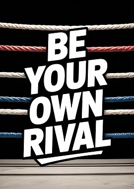 Be Your Own Rival Boxing Ring