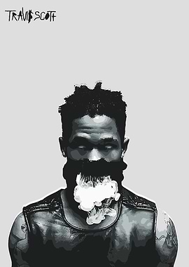 Travis Scott with Smoke