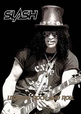 Slash Legend Black and white
