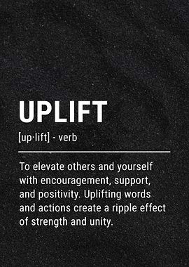 Uplift Definition