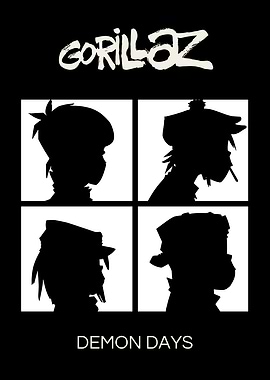 Gorillaz Demon Days Album Cover