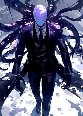 Slender Man Illustration