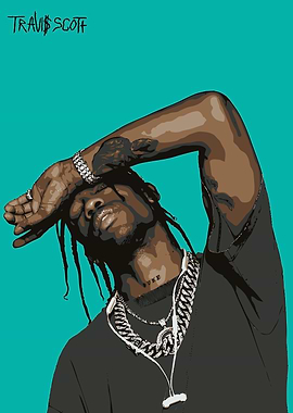 Travis Scott Portrait