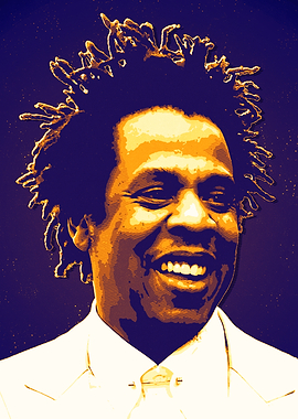 Jay-Z Portrait Art
