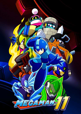 Mega Man 11 Character Grouping