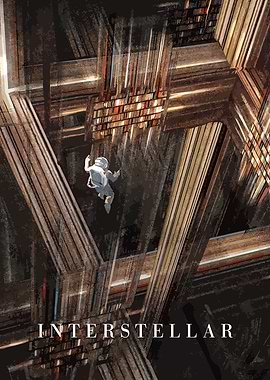 Interstellar Movie Poster Art