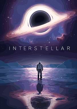 Interstellar: Astronaut and Black Hole
