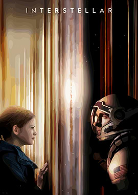 Interstellar Movie Poster Art