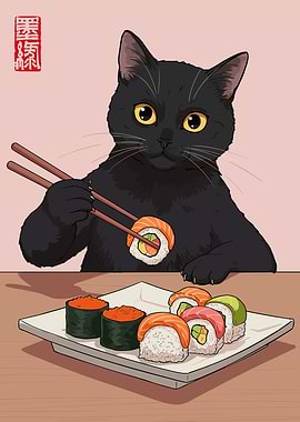 Eating Sushi with Chopsticks