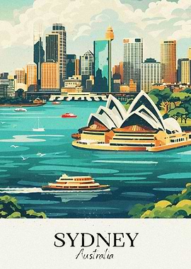 Sydney Australia Cityscape