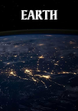 Earth from Space at Night