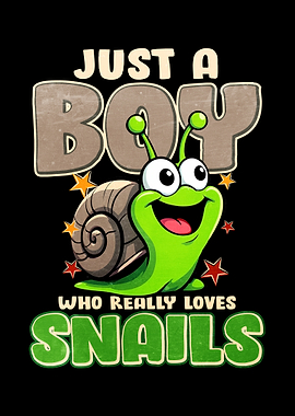 Just a Boy Who Loves Snails