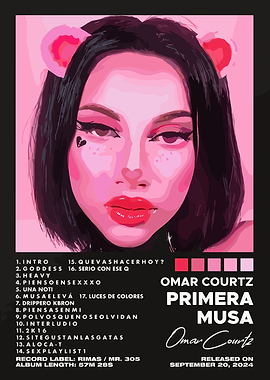 Omar Courtz - Primera Musa Album Cover