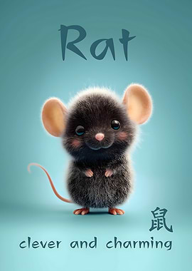 Rat - Chinese Zodiak Sign For Kids