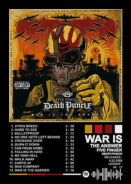 Five Finger Death Punch Album Cover