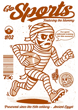 Go Sports: The Mummy's Football Debut
