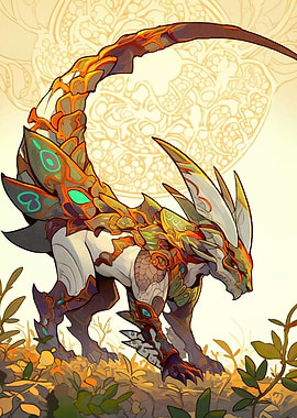 Fantasy Creature Ornate Armor