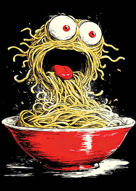 Spaghetti Monster in a Bowl