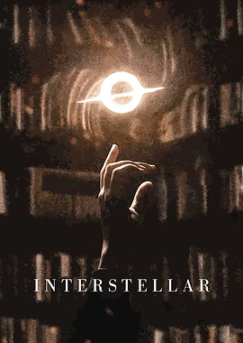 Interstellar Movie Poster Art