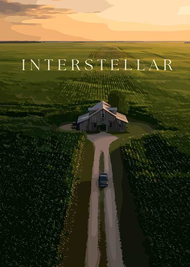 Interstellar Movie Poster Art