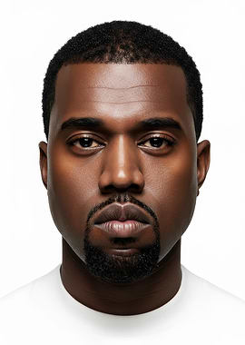 Kanye West Portrait