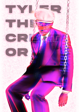 Tyler, the Creator on a Swing