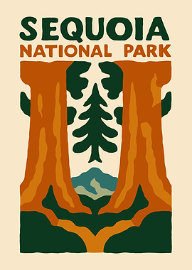 Sequoia National Park Poster