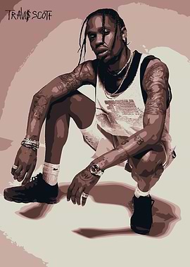 Travis Scott Portrait