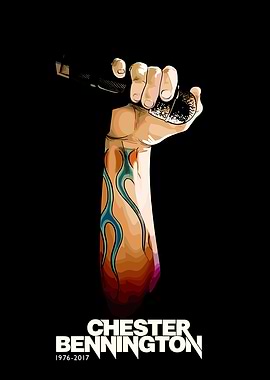 Chester Bennington Tribute Art