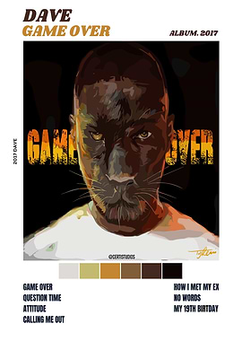 Dave Game Over Album Art