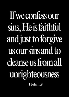 1 John 1:9 Scripture Quote