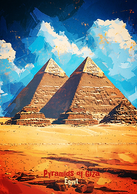 Pyramids of Giza, Egypt