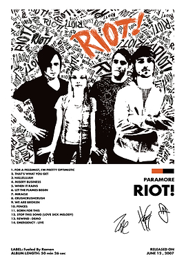 Paramore Riot!