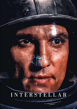 Interstellar Movie Poster Art