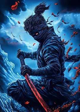 Ninja Warrior Red Sword