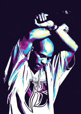 DMX Portrait Pop Art