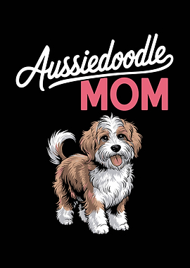 Aussiedoodle Mom Dog