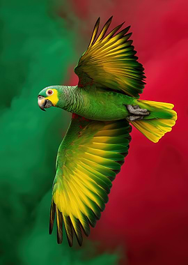 Rasta Parrot