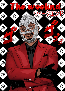 The Weeknd Manga Style