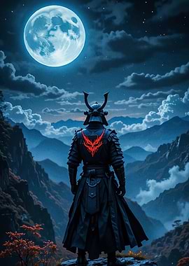 Samurai moonlight