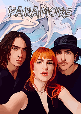 Paramore Band Portrait
