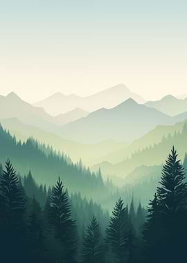 Green Mountain Landscape