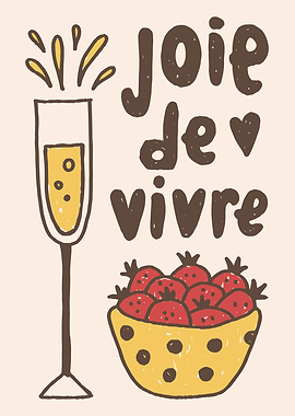 Joie de Vivre Illustration